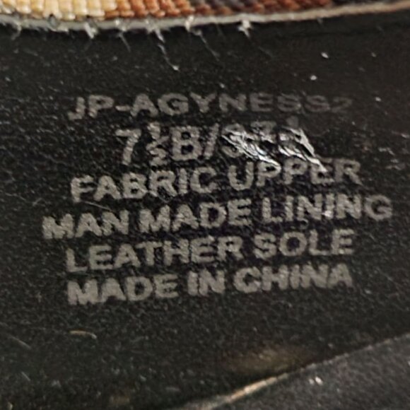 Jessica Simpson Leopard Print Peep Toe High Heel Shoes Size 71/2 B - Picture 7 of 12